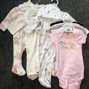 Bundle of baby girl items